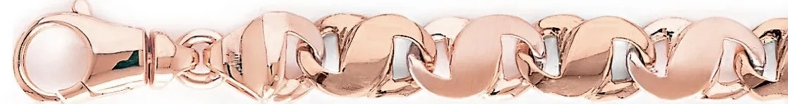 10.7mm Lewis Link Bracelet