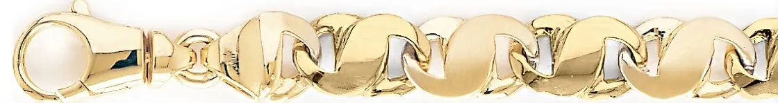 10.7mm Lewis Link Bracelet