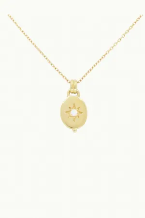 Alina Opal Gold Necklace