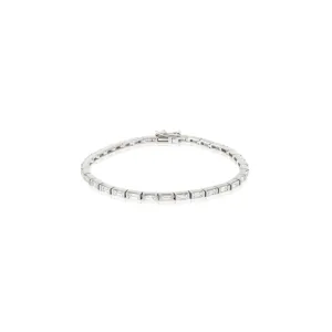 Baguette Diamond Tennis Bracelet