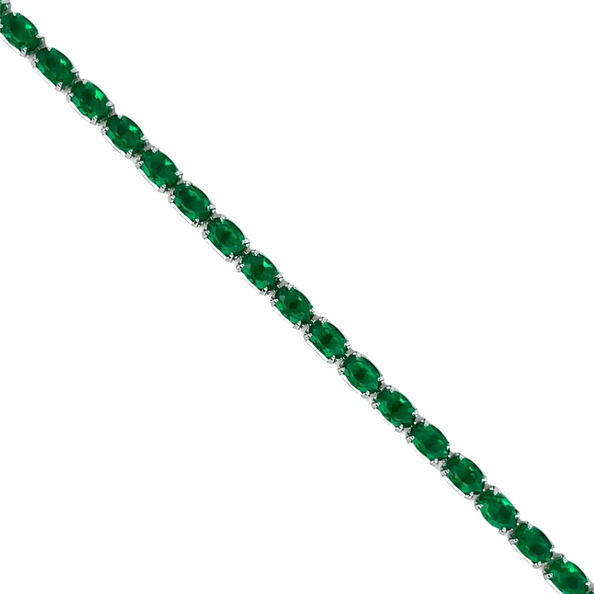 Dainty tennis bracelet
