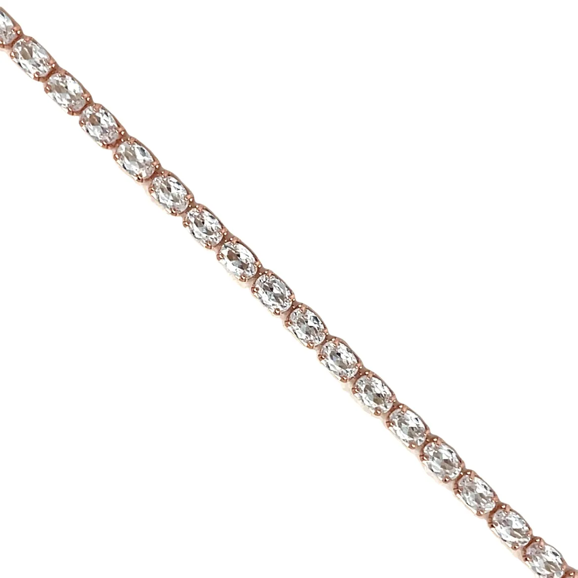 Dainty tennis bracelet