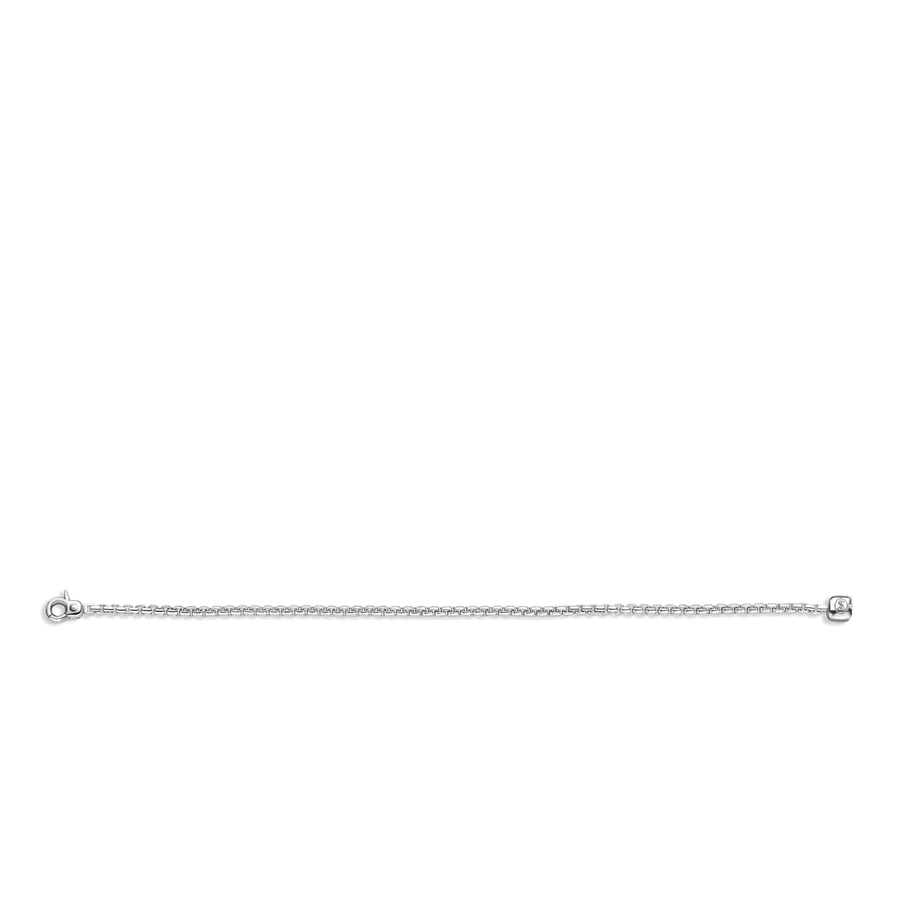 Milano Fine Chain Bracelet - Silver - 23023SI