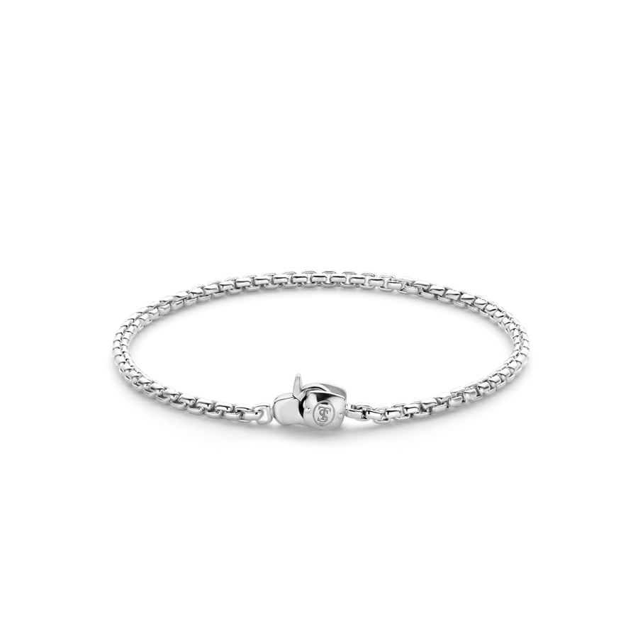 Milano Fine Chain Bracelet - Silver - 23023SI