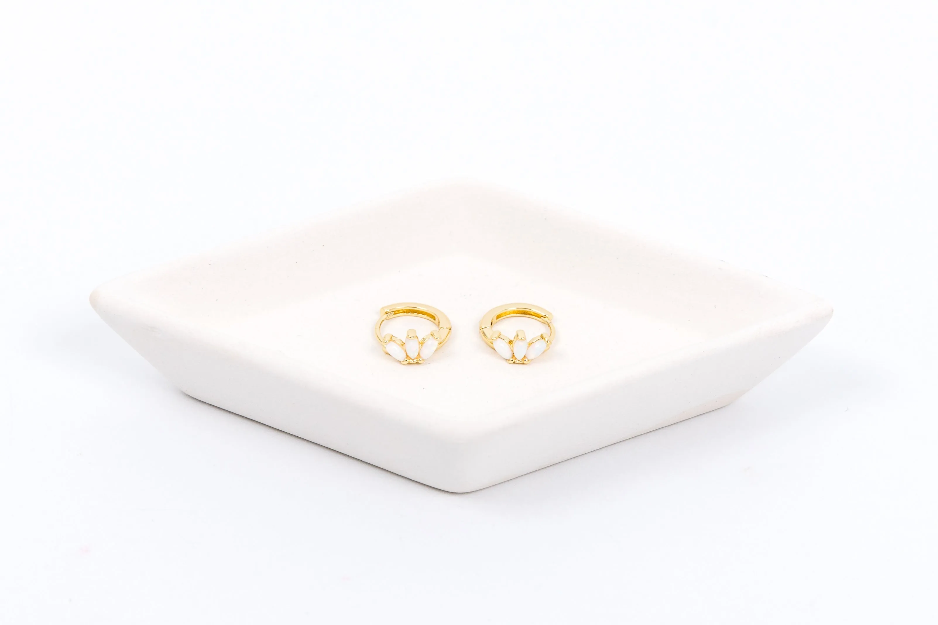 White Opal Huggies