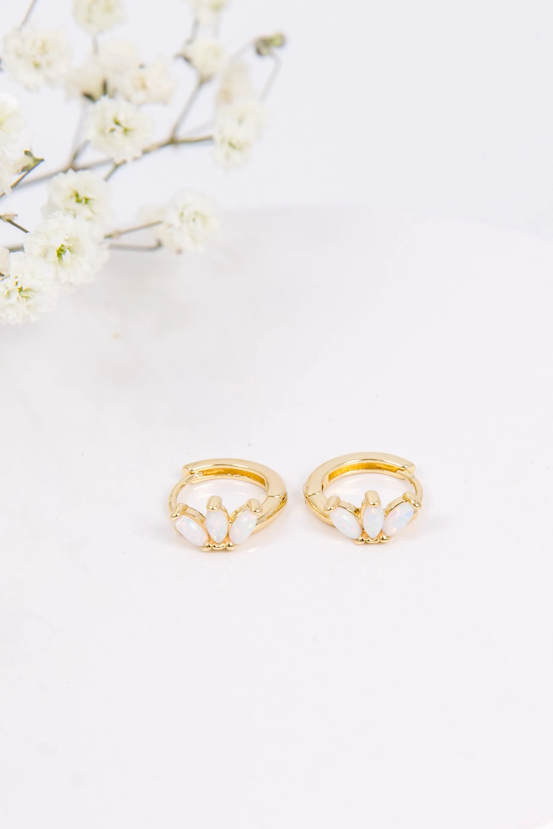White Opal Huggies